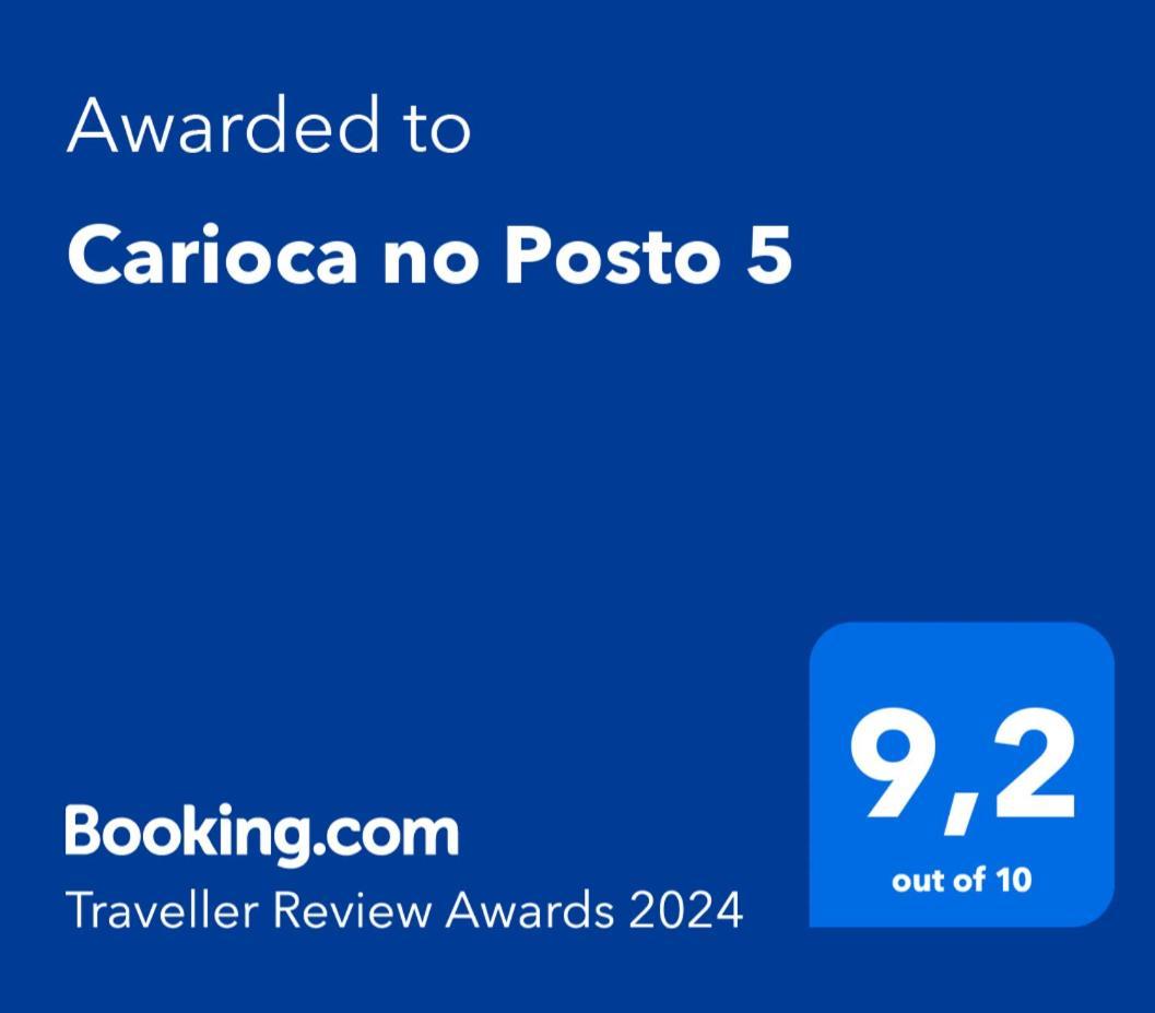 Carioca No Posto 5 Apartman Rio de Janeiro Kültér fotó